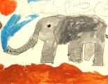 象の絵画